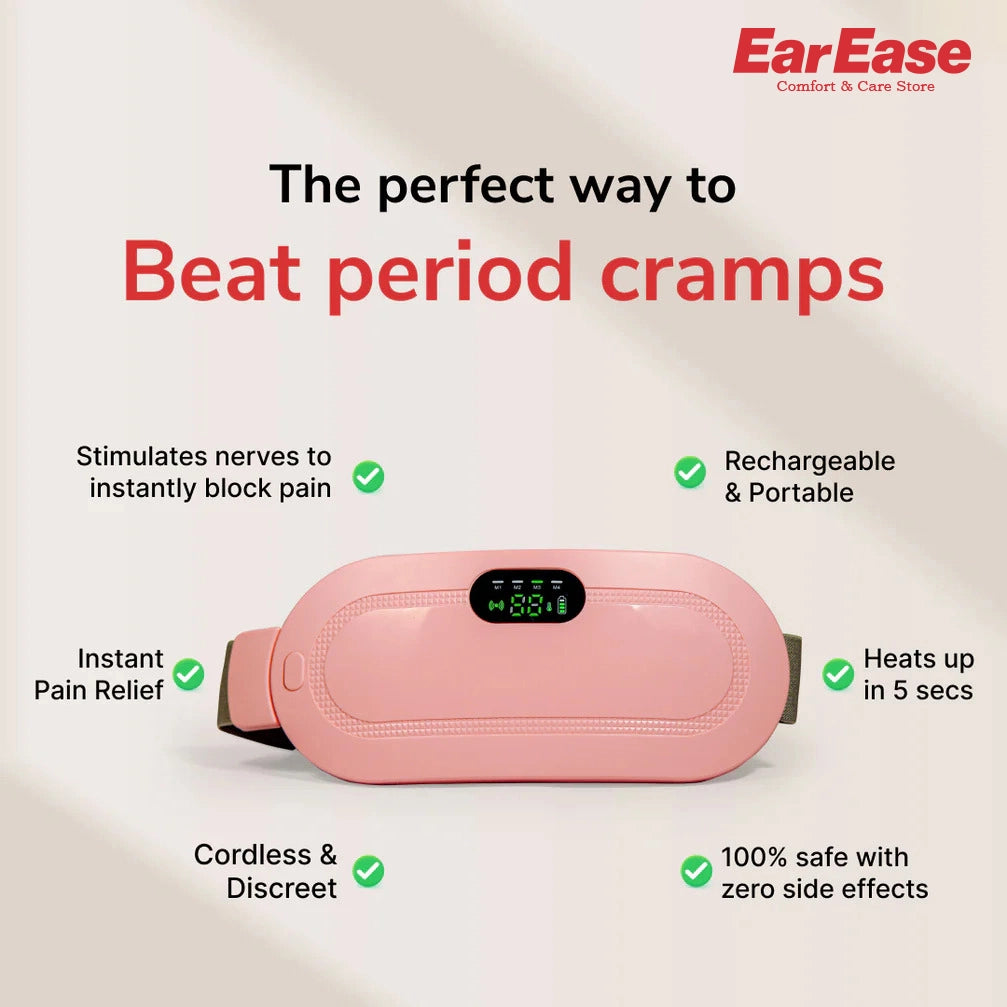 Period Pain Relief Heating and Massaging Pad