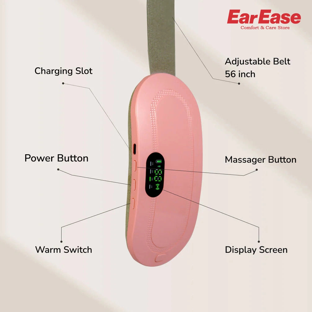 Period Pain Relief Heating and Massaging Pad