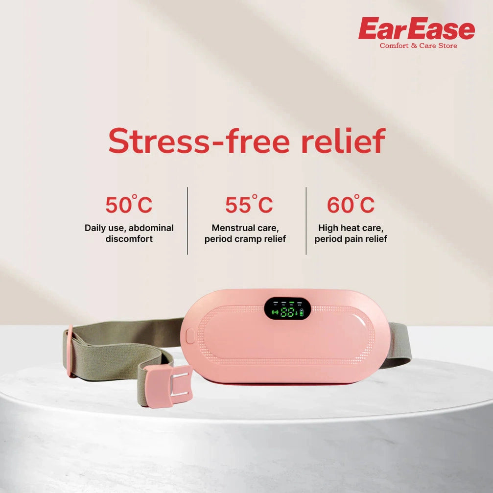 Period Pain Relief Heating and Massaging Pad