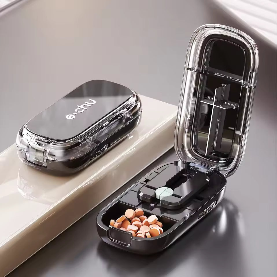 Smart Pill Box — Cut, Store & Dispense
