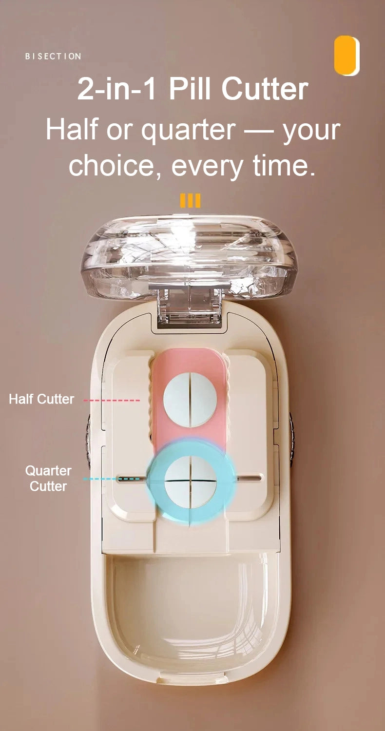 Smart Pill Box — Cut, Store & Dispense