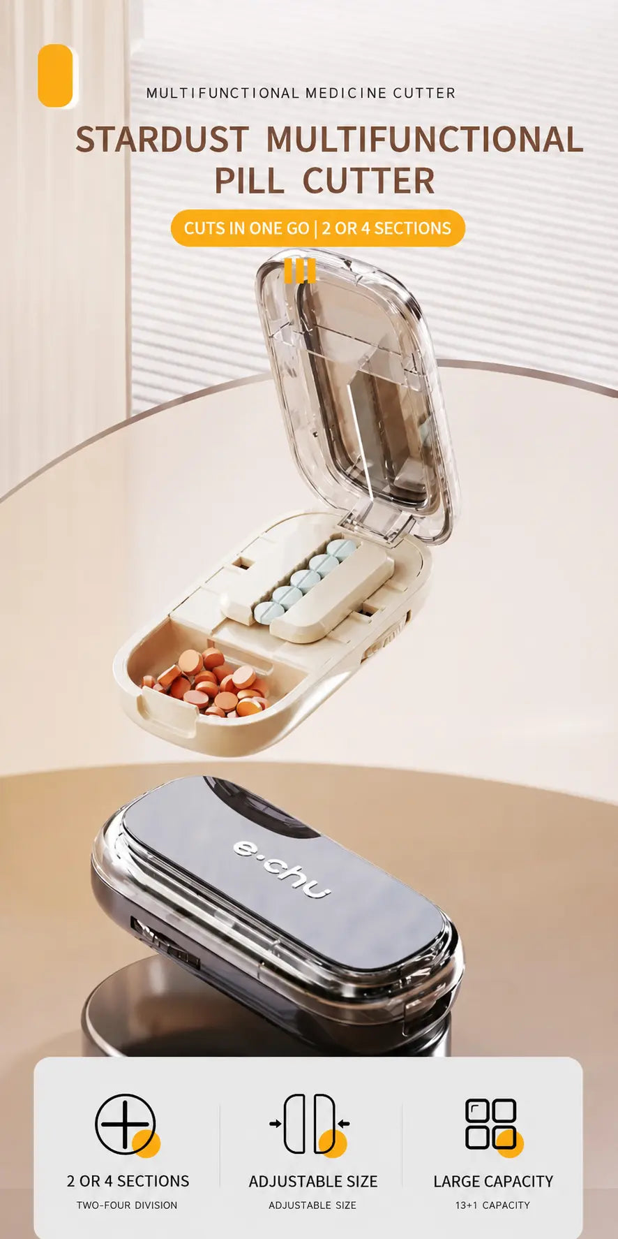 Smart Pill Box — Cut, Store & Dispense